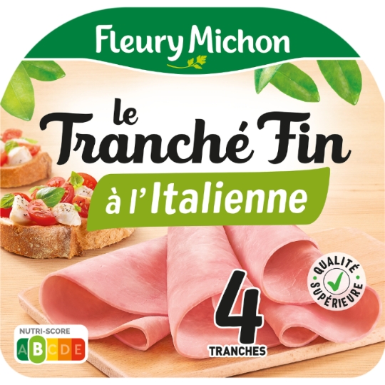 Jambon Le Tranché Fin à L'italienne FLEURY MICHON