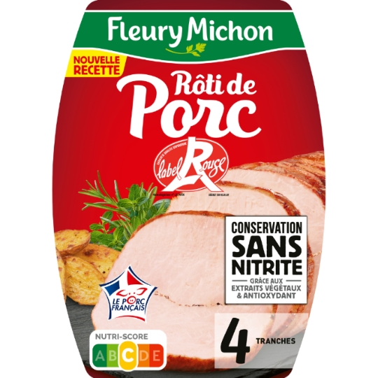 Rôti de porc label rouge FLEURY MICHON