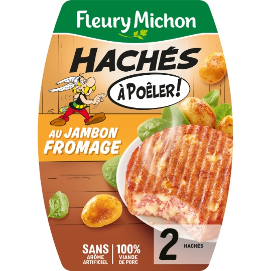 Haché de jambon à l'emmental - à poêler FLEURY MICHON