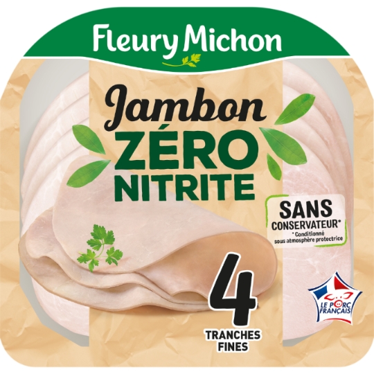 Jambon Zéro Nitrite FLEURY MICHON