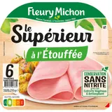 Jambon le Supérieur conservation sans nitrite FLEURY MICHON