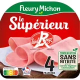 Jambon Label Rouge conservation sans nitrite FLEURY MICHON