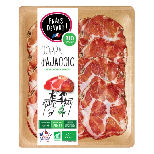 Coppa d'Ajaccio Fumé Bio FRAIS DEVANT