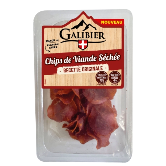 Chips de Viande Séchée en Plateau Apéro GALIBIER