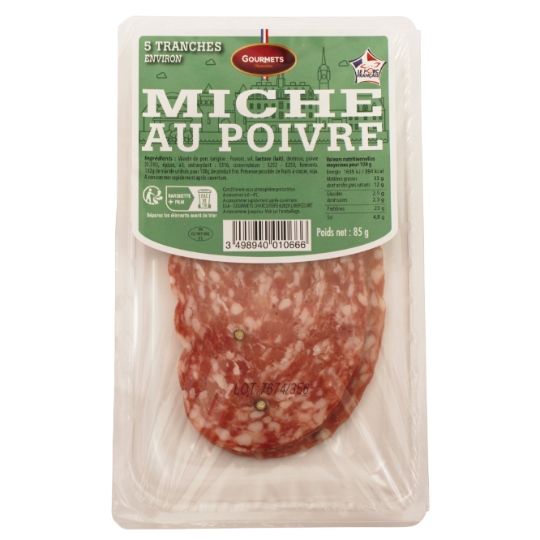 Miche au Poivre GOURMETS CHARCUTIERS