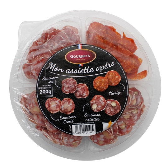 Assortiment de Saucissons Apéro GOURMETS CHARCUTIERS