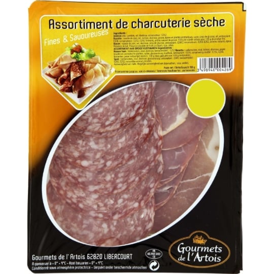 Assortiment de Charcuterie GOURMETS DE L'ARTOIS
