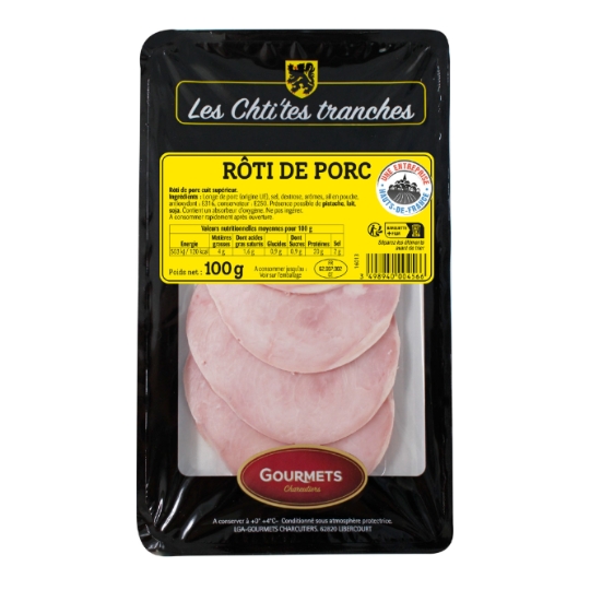 Rôti de porc GOURMETS DE L'ARTOIS