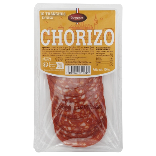Chorizo GOURMETS DE L'ARTOIS