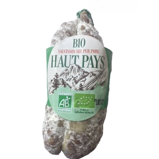 Saucisson Sec Bio HAUT PAYS