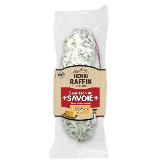 Saucisson Sec au Beaufort AOP HENRI RAFFIN