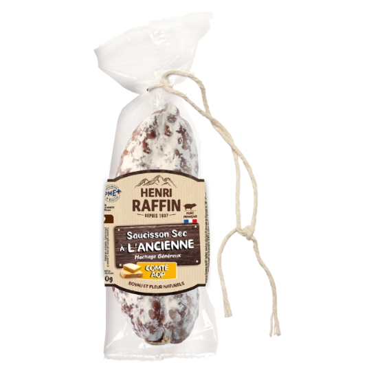 Saucisson Sec à l'Ancienne au Comté AOP HENRI RAFFIN