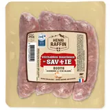 Saucisse Diots de Savoie pur porc au piment doux HENRI RAFFIN