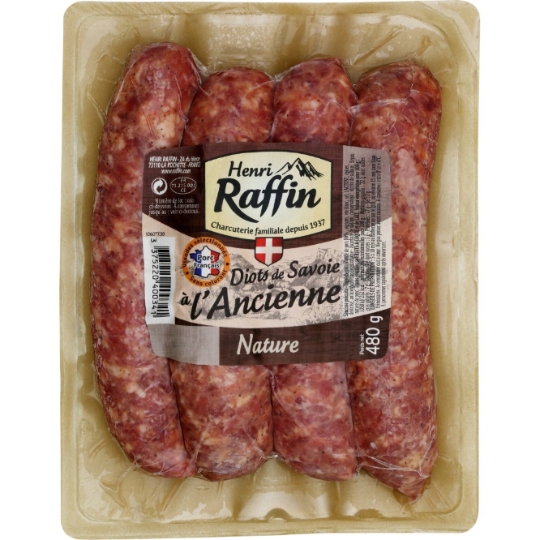 Saucisses diots de Savoie HENRI RAFFIN