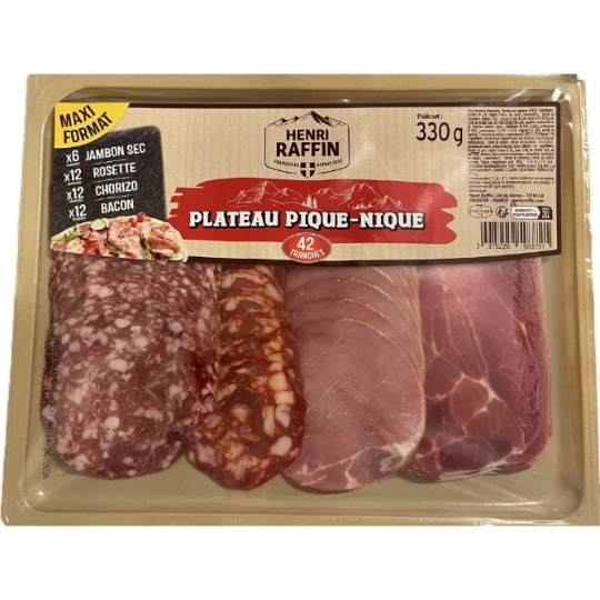 Assortiment de Charcuterie Spécial Raclette HENRI RAFFIN