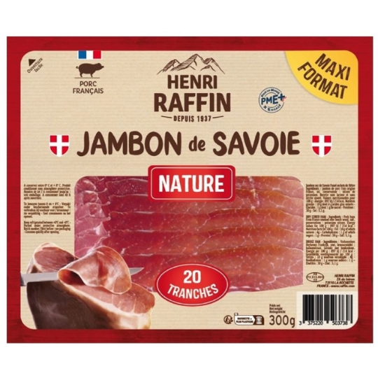 Jambon Sec de Savoie Nature HENRI RAFFIN