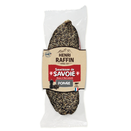 Saucisson Sec De Savoie Porcs Français HENRI RAFFIN