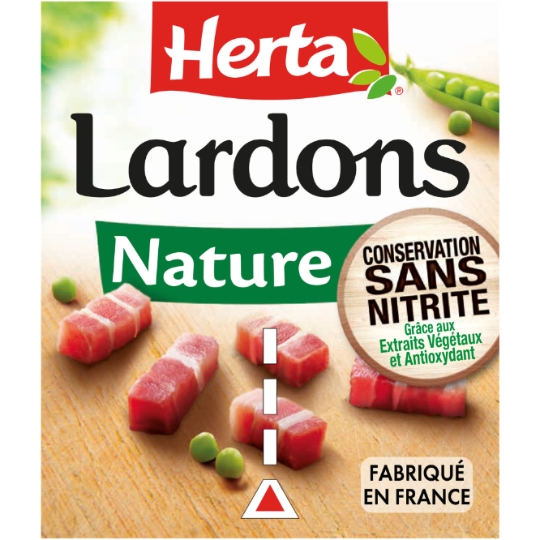 Lardons Nature Sans Nitrite HERTA