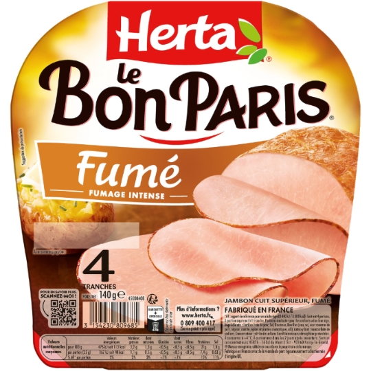 Jambon Fumé - Le Bon Paris HERTA