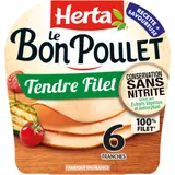 Blanc de Poulet Nature sans Nitrite - Le Bon Poulet HERTA