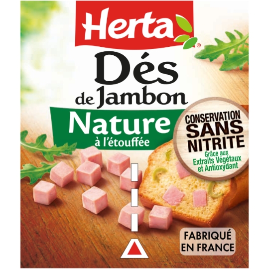 Dés de Jambon Sans Nitrite HERTA
