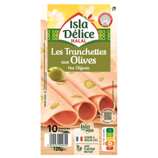 Mortadelle aux Olives Halal ISLA DELICE
