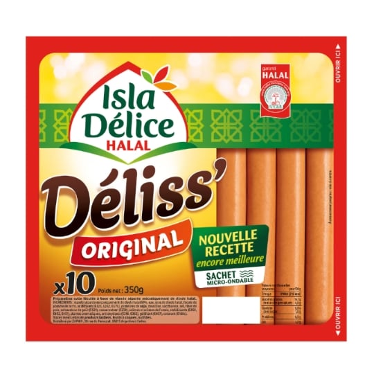 Knacks Déliss' Original Halal ISLA DELICE