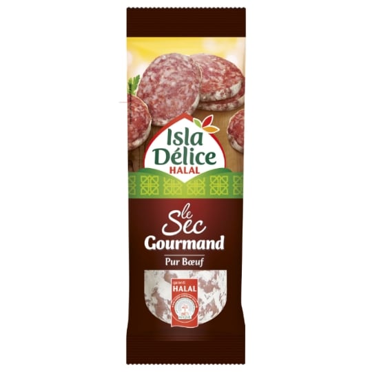 Saucisson halal sec pur bœuf ISLA DELICE
