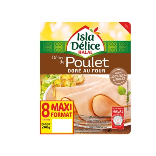 Blanc de Poulet Doré au Four Halal ISLA DELICE