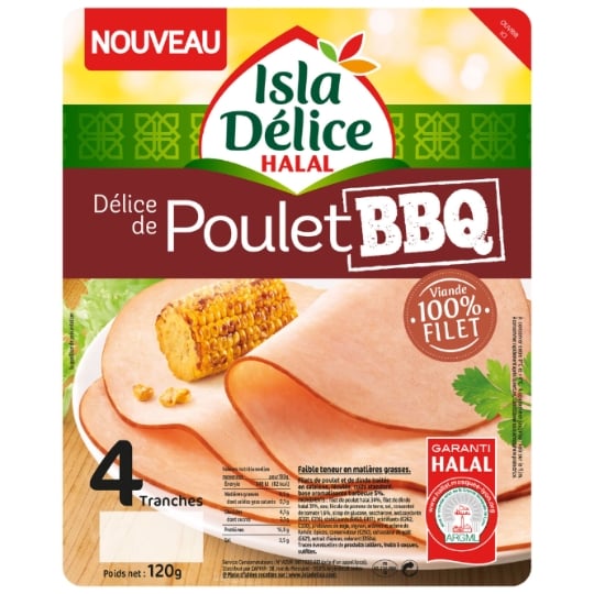 Blanc de Poulet BBQ Halal ISLA DELICE