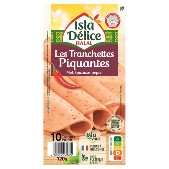 Mortadélice Piquante Halal ISLA DELICE