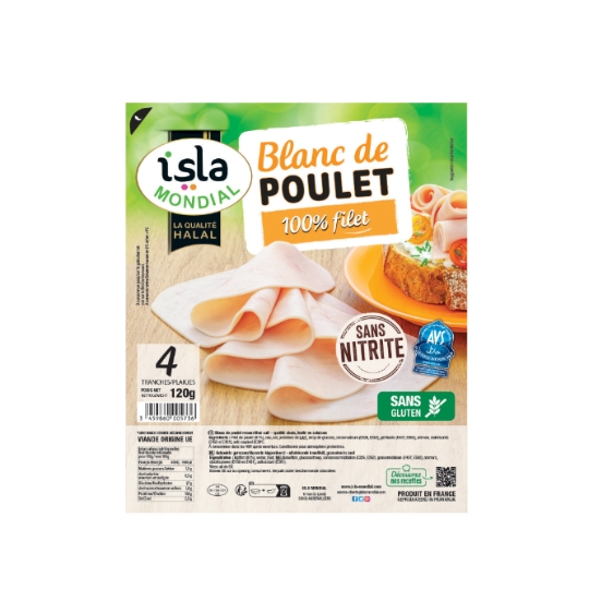 Blanc de Poulet Halal ISLA MONDIAL