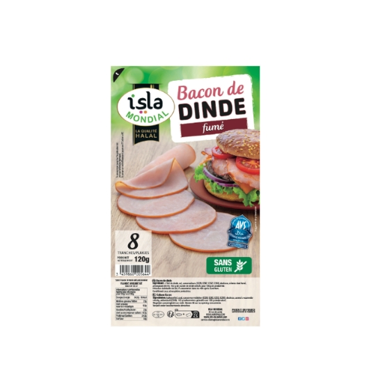Bacon de Dinde Halal ISLAMONDIAL