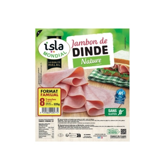 Jambon de Dinde Halal ISLAMONDIAL