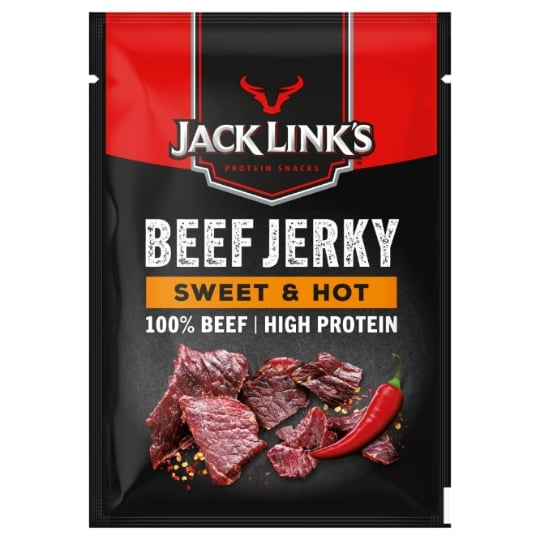 Boeuf Séché Beef Jerky Sweet and Hot JACK LINKS