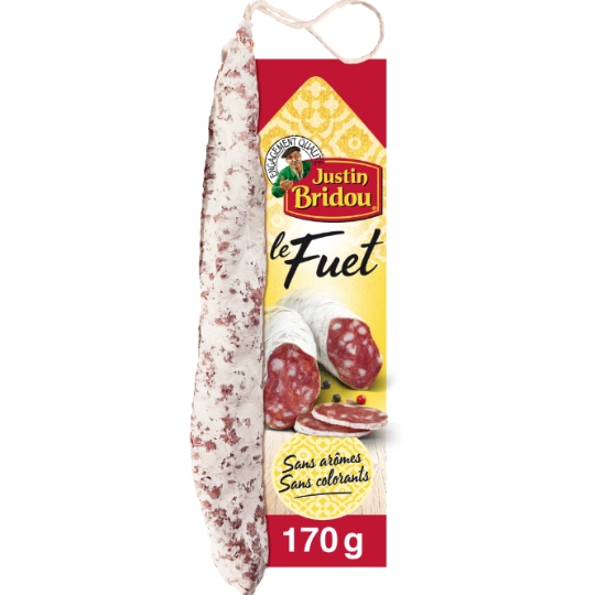 Saucisson Fuet JUSTIN BRIDOU
