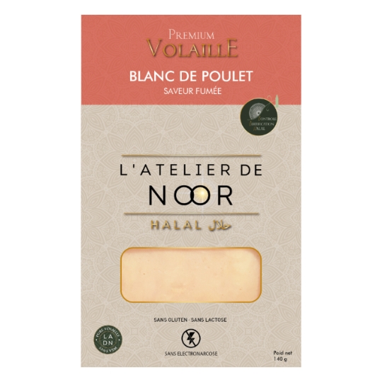 Blanc de Poulet Saveur Fumé Halal L'ATELIER DE NOOR