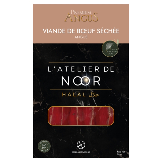 Viande de Bœuf Séchée Angus Halal L'ATELIER DE NOOR
