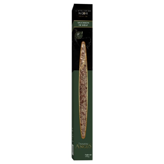 Saucisson de Bœuf Angus en Bâtonnet Halal L'ATELIER DE NOOR