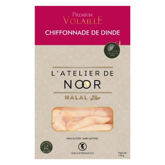 Chiffonnade de Dinde Halal L'ATELIER DE NOOR