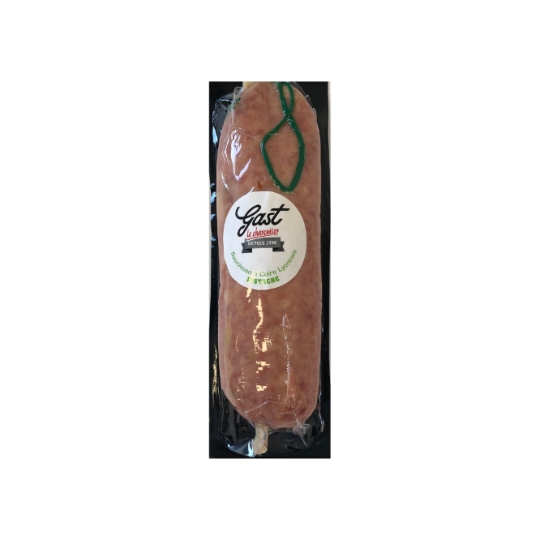 Saucisson à cuire Lyonnais Pistache LA MERE LYONNAISE