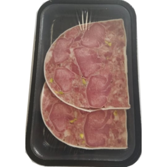 Saucisse à cuire Tete roulée à la pistache LA MERE LYONNAISE