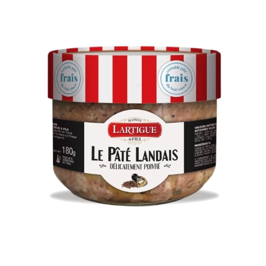 Pâté Landais Poivré LARTIGUE ET FILS