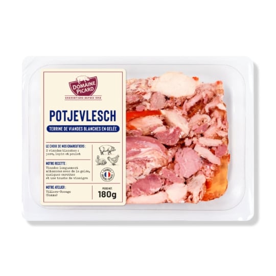Terrine aux Trois Viandes Potjevlesch LE DOMAINE PICARD