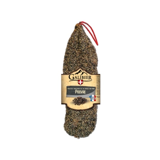 Saucisson Sec au Poivre LE GALIBIER