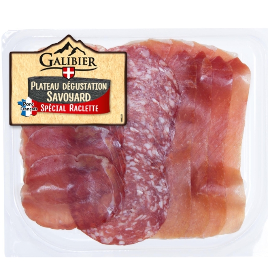 Assortiment de charcuterie dégustation savoyard LE GALIBIER
