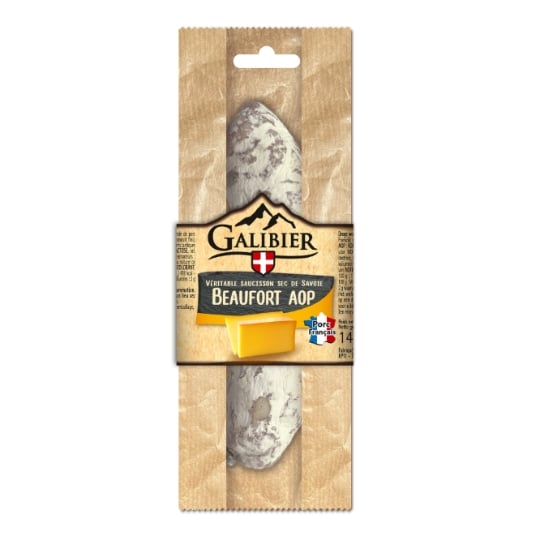 Saucisson Sec au Beaufort AOP LE GALIBIER
