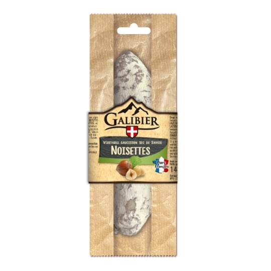 Saucisson Sec aux Noisettes LE GALIBIER