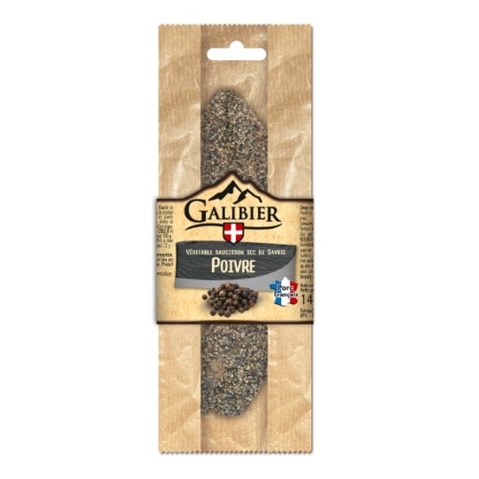 Saucisson Sec au Poivre LE GALIBIER