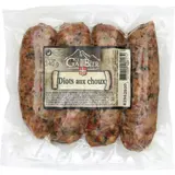 Saucisses Diots aux choux LE GALIBIER